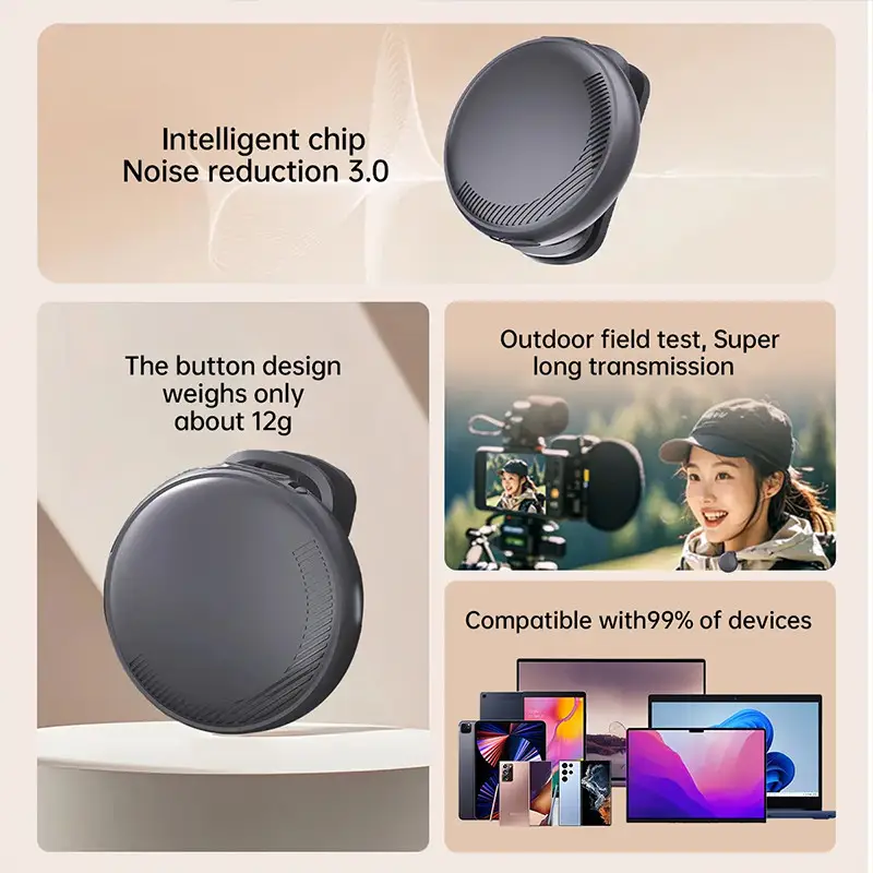 میکروفن یقه ای مدل SX19-TYPEC 2xMic — تصویر 6