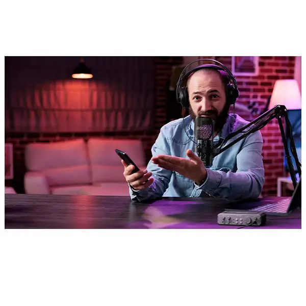 میکروفن رومیزی بویا مدل BY-K9 با درگاه اتصال USB-C — تصویر 8