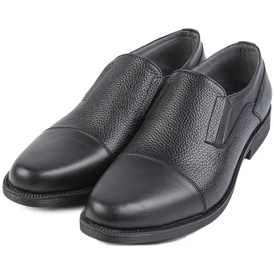 کفش مردانه چرم طبیعی نوین چرم Novin Leather مدل مارک — تصویر محصول